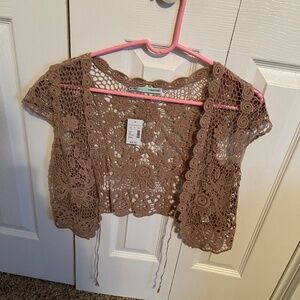 Maurice’s crochet top